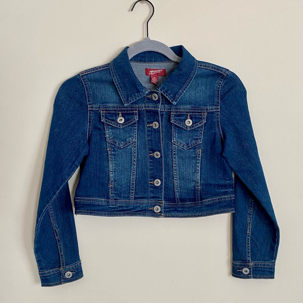 Arizona Jeans denim cropped jacket